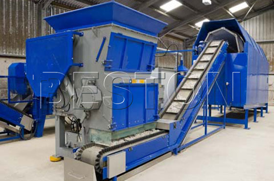 waste plastic recycling machine