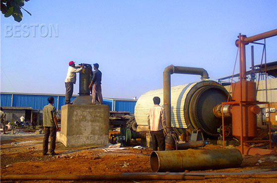 New recycling plant to melt away tire mountain