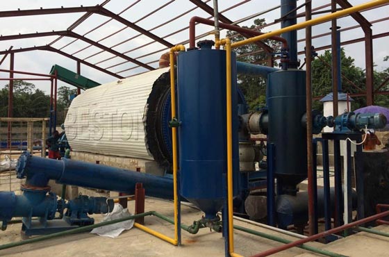 Pyrolysis Plant Was Installed In Nigeria
