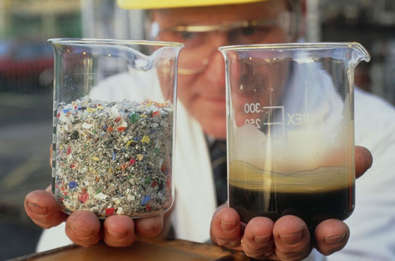 plastic to oil recycling