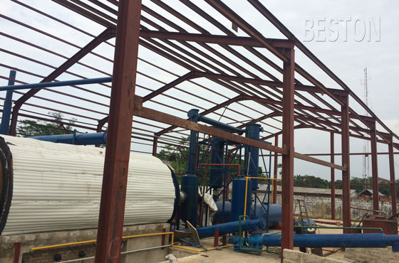 pyrolysis recycling plant