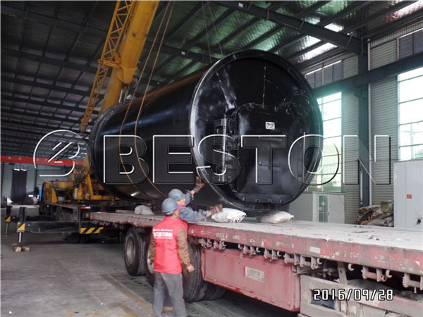 beston blj 10 pyrolysis machine shipping to korea 2 beston blj 10 pyrolysis machine shipping to korea 2