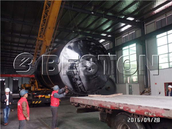 beston blj 10 pyrolysis machine shipping to korea 3 beston blj 10 pyrolysis machine shipping to korea 3