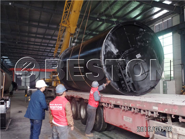 beston blj 10 pyrolysis machine shipping to korea 4 beston blj 10 pyrolysis machine shipping to korea 4