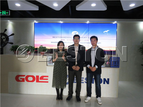 mr changwoo lee come to beston group