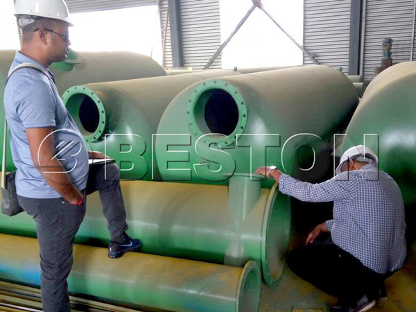 details of the oil distillation plant