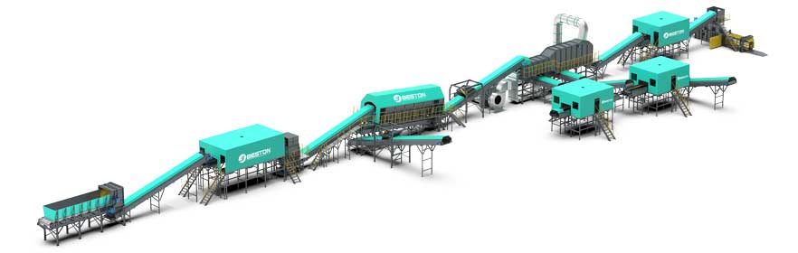 Municipal Solid Waste Sorting Machine