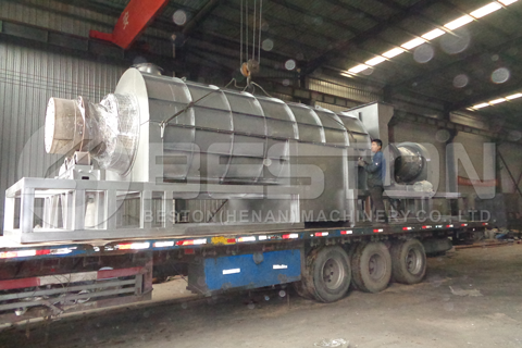 Palm Kernel Shell Carbonization Machine