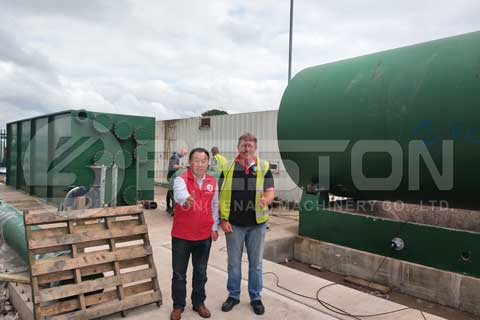 Tyre To Oil Machine