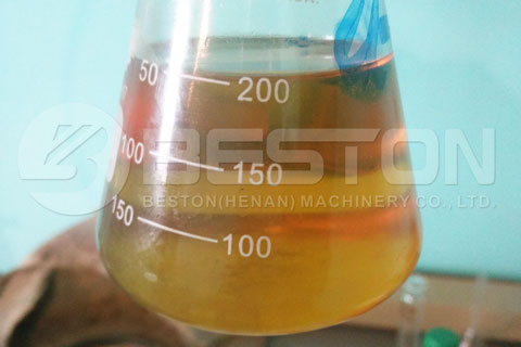 Oil Produced by Beston Tyre Pyrolysis Plant