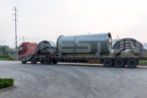 Shipment of Waste Pyrolysis Tire Plant to Brazil